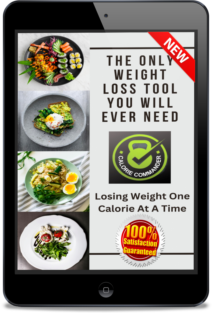 Image Of Calorie Commander Guide on a tablet